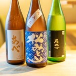 ■毎週仕入れるこだわりの日本酒■