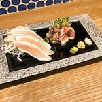 本田商店 - さつま知覧どりタタキ 合い盛り