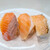 はま寿司 - 料理写真:2024.2 サーモン三種盛り（187円）サーモン、大とろサーモン、焼とろサーモン