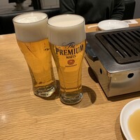 ビーフキッチン 渋谷店 - プレミアムモルツ