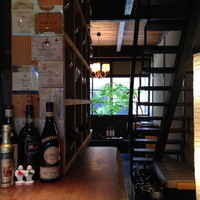 Cucina Italiana 東洞 - 1Fカウンターから東洞院通りを望む