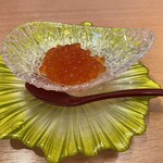 うに むらかみ - イクラ醤油漬け（2色丼の追加トッピングにしました）