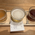 CRAFTROCK BREWPUB&LIVE - クラフトビール飲み食い三種
                        この手の店行くと大抵これがあるのでまずは色々なタイプを少量ずつ試すのもアリかなと思いました！