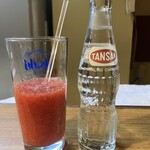 もつやきはる - いちごのサワー