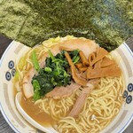 えーちゃん食堂 - 自家製麺 No11とのコラボラーメン