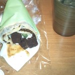 cafe nekoji - ガトーショコラクレープ。(ハイマートにて)