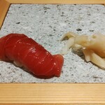 熊本 鮨 銀座ふくじゅ - 赤身の漬け