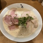 Ramen 辻 - 鶏白湯肉醤油（1250円）