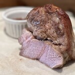 マロリーポークステーキ - 断面