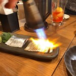 札幌ザンギ本舗 - 〆さばと炙りのハーフ