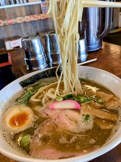 伊吹いりこセンター - 濃厚伊吹そば　細麺