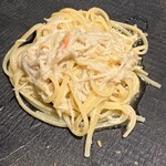 やまぐち - 間人蟹のクリームソース　檸檬の香り