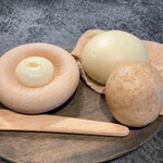 Florilege - 袋の中から蒸しパン（酒粕、ライ麦）