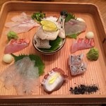 土と青 - 刺し盛り