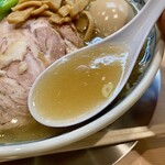 Ramen Kunio - 塩和節とんこつスープ　和節の風味が抜群です