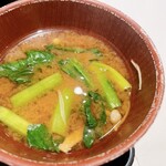 土鍋炊きご飯 おこめとおかず - 手作りのお味噌汁