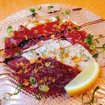 4 kinds of horse meat carpaccio