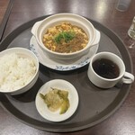 バーミヤン 高崎高関店 - 武蔵野麻婆定食 不味くも無し 美味くも無し