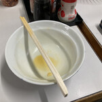 三嶋製麺所 - 速攻完食です