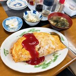 ニュー北京 - 料理写真:オムライス（大盛り）