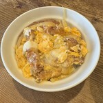 ささ炉 - カツ丼アップ