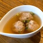 クラフト麦酒酒場 シトラバ - 鶏だんごスープ