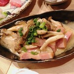 Wada Iningu Fukamari - 牡蠣とベーコンのバター焼き