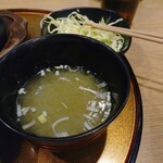 Hanbagusenmonten matuyaseinikuten - 味噌汁