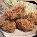 喜八 - カキフライ定食