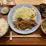 dancyu食堂 - 生姜焼き定食