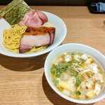 一番だしラーメン しんせん - 限定 特製濃厚イカつけ麺