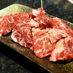 焼肉市場 - 2014.1 稀少めがね肉（680円）