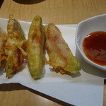 中国小皿料理とお酒の店  花凛 - アボガドと生ハムの天麩羅