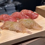 Sushi To Tempura Nihon No Umi - 中トロと白身