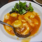 王府井 酒家 - 海老のチリソース