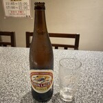 中国料理 満海 - 瓶ビール(大びん)/750円♪