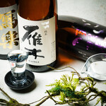 The sake list <DAILY> is all flat rate!