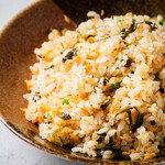 Takana egg fried rice