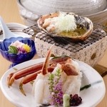 旬彩和食 口福 - 料理写真:厳選仕入の新鮮なカニ。地産地消にこだわっています。