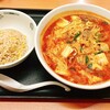 Hidaka ya - チゲ味噌ラーメン＆半チャーハン セット