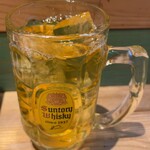 平田駅前食堂 かつ川 - 緑茶