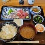 Kicchin Kafe Baru - 日替わり刺身定食　1,500円