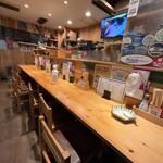 平田駅前食堂 かつ川 - 店内