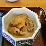 Kicchin Kafe Baru - 油揚げの甘辛煮