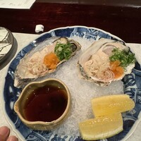 二条有恒 - 生かきポン酢