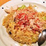 （２０１４．１．１６再訪）蟹チャーハン１３００円