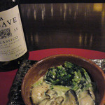 まるだ。 - 『牡蠣とほうれん草のクリームソテー』ぷりぷり牡蠣が堪らない美味しさです♪