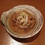 Sakae - お通し もつ煮 美味しい^ ^