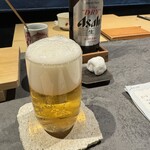 Tachiguizushi Jinjin - アサヒスーパードライ中瓶