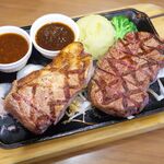 STEAK BIG BOY - 直火焼き 厚切りサーロインステーキ＆みすじステーキ